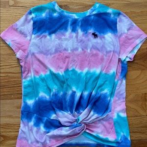 Abercrombie tie-dye shirt